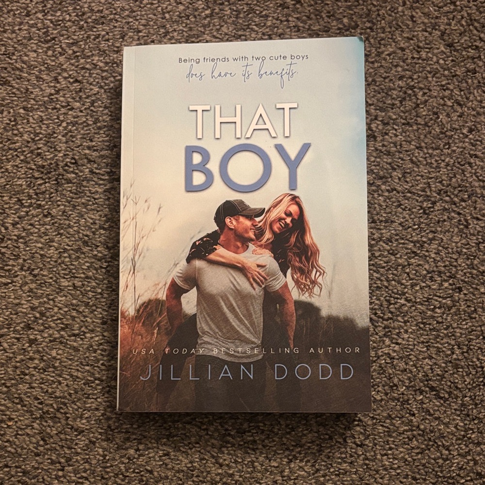 'That Boy' Book - Gray Cover